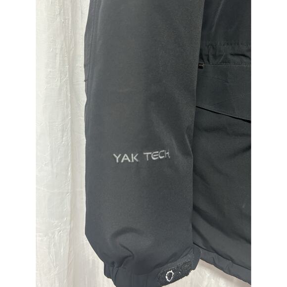 BLACK YAK Yak Tech Down Parka Jacket Fur Trim Hood Winter Insulated Coat 100 L - Picture 7 of 16